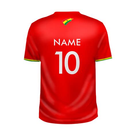 Ghana Football Team Away Jersey - Ghana Soccer jersey 2022 | Just Adore ...