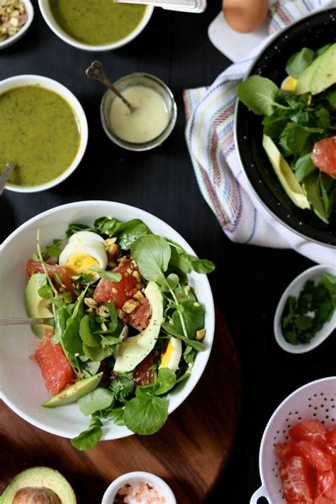 Watercress and Grapefruit Salad and Green Soup - Joy the Baker