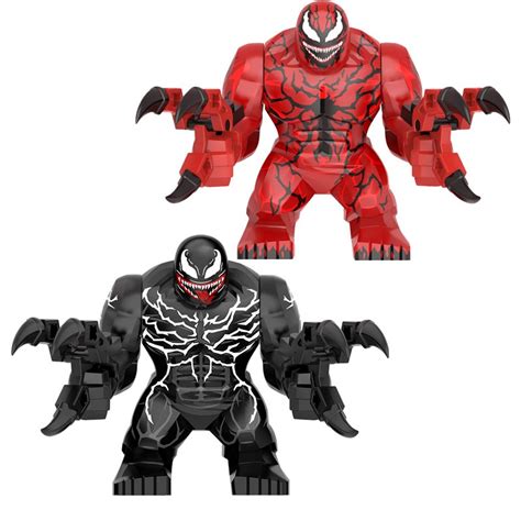 Venom 2 Venom Carnage Minifigures Lego Compatible Toy