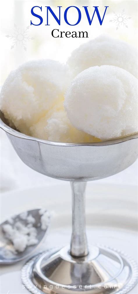 Snow Cream | Recipe | Snow cream, Frozen treats recipes, Snowcream recipe