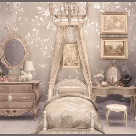 Dreamy Bedroom Set 夢幻臥室組 [Ruby Red Sims]