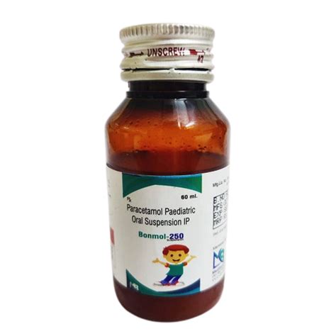 Paracetamol Paediatric Oral Suspension IP | Mediboon Pharma