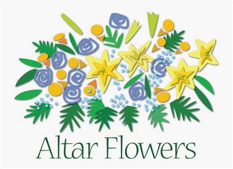 Flower Clip Art Transprent - Altar Flowers Clipart , Free Transparent ...