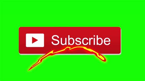 Youtube Subscribe Animation Template Free Download Green Screen