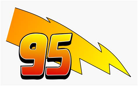 Transparent Lightning Vector Png - Lightning Mcqueen 95 Logo, Png Download , Transparent Png ...