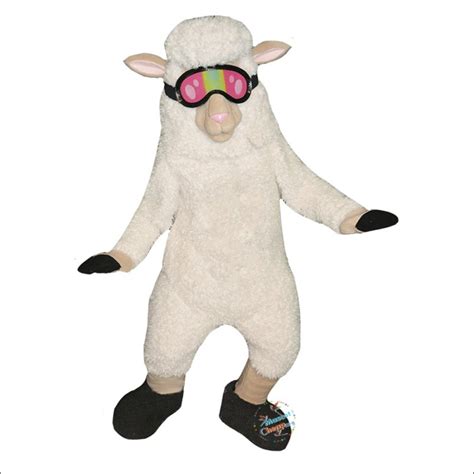 Highline Sheep Mascot Costume