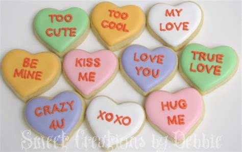 Sweet Creations by Debbie: Conversation Heart Minis