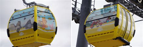 PHOTOS: Disney Skyliner cabins finally uncovered