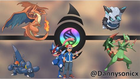 Ash's Mega Pokemon by Dannysonicx on DeviantArt