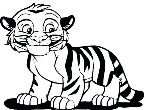 free baby tiger coloring pages - Tiger Coloring Pages Ideas with Awesome Pattern Paw Patrol ...