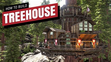 Ark: How To Build A Treehouse - YouTube