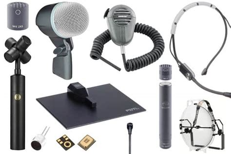 Full List Of Microphone Types And Sub-Types (With Mic Examples) - My New Microphone