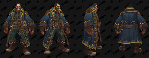 Kul'Tiras Human Heritage Armour (Male) : r/wow