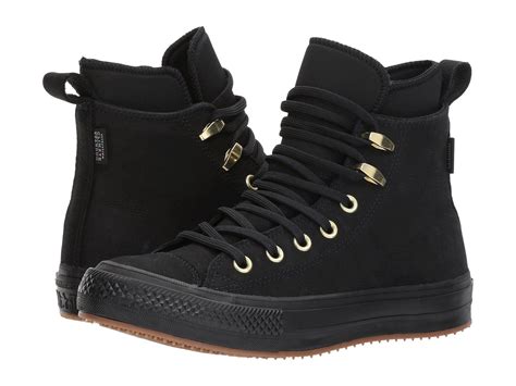 Converse Chuck Taylor® All Star® Waterproof Boot Nubuck Hi in Black | Lyst