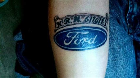 Ford emblem tattoo | Ford tattoo, Ford emblem, Tattoos for guys