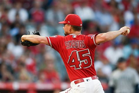 Tyler Skaggs tribute: Angels all wear No. 45 to honor late pitcher