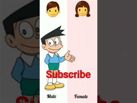 Doraemon Gender swap edit #shorts - YouTube