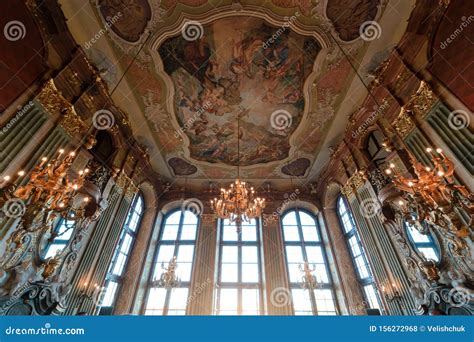 The Interior of Zamek Ksiaz Naer Walbrzych Editorial Stock Photo ...