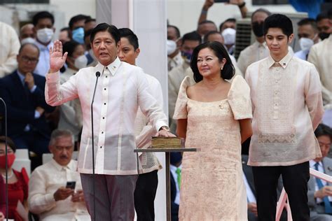 Ferdinand Marcos Jr sworn in as new Philippine president - LiCAS.news | Light for the Voiceless