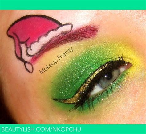 Grinch Inspired Makeup Tutorial | Makeupview.co