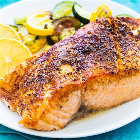 Quick and Easy Air Fryer Salmon - Skinny Southern Recipes