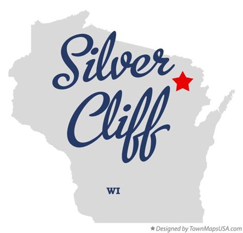 Map of Silver Cliff, WI, Wisconsin