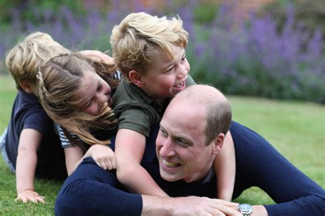 Prince William Is Tackled By His Children in Charming New Royal Family ...