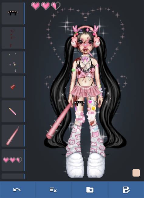 my everskies 🏩🍓 | Virtual fashion, Outfits pastel, Gyaru