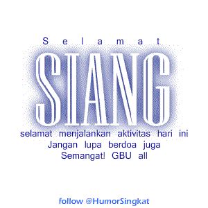 Gambar Animasi Selamat Siang :: Gambar DP BBM Selamat Siang ~ Humor BBM