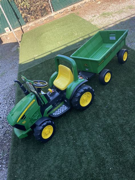 John Deere Power Wheel Tractor & Trailers. for Sale in Waianae, HI - OfferUp