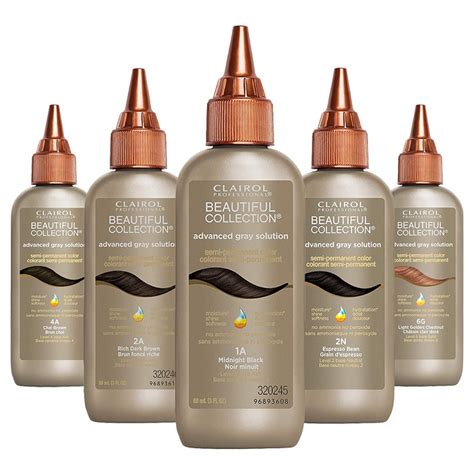 Clairol Beautiful Collection Advanced Gray Solutions Semi Permanent Hair Color – Capelli Beauty ...