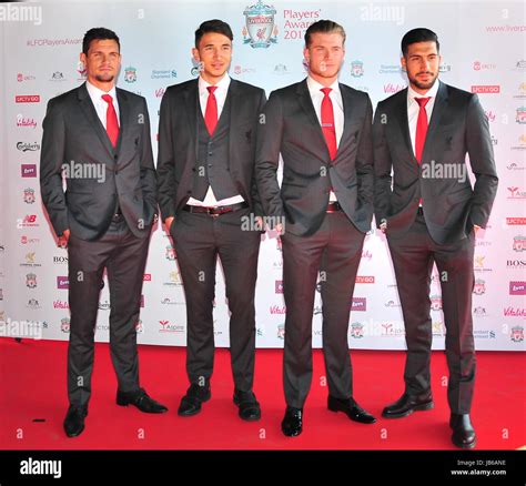 LFC players past and present arriving for the annual LFC players awards ...