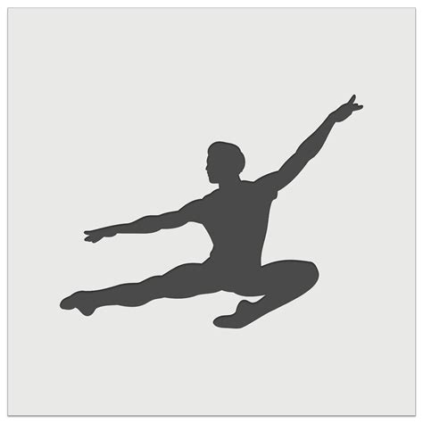 Male Ballet Dancer Leap Silhouette