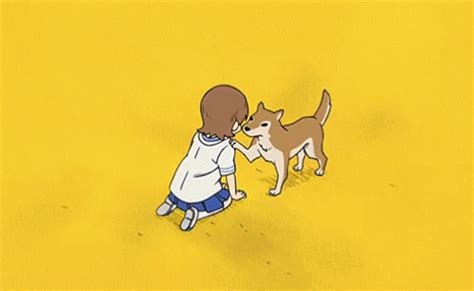 Nichijou Dog GIF - Nichijou Dog Pat - Discover & Share GIFs