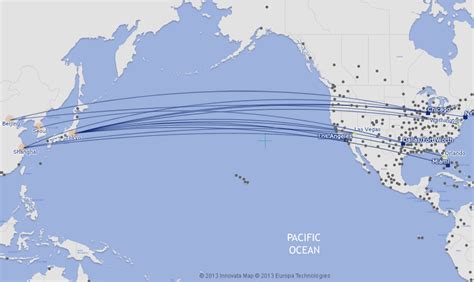 American Route Map