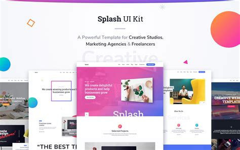 Splash - Creative HTML5 Responsive Website Template