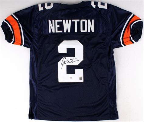 Cam Newton Signed Auburn Jersey (PSA COA & Cam Newton Hologram ...