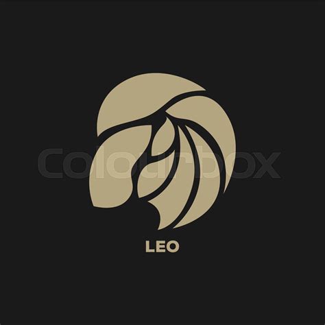 leo logo vector | Stock vector | Colourbox