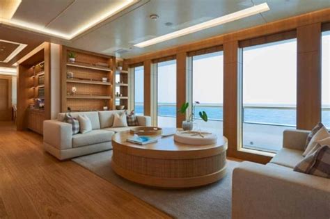 Inside FLYING FOX Yacht • Lurssen • 2019 • Value $400M • Owner Dmitry Kamenshchik