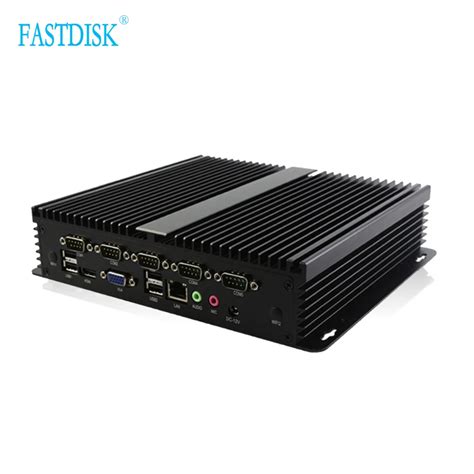 FASTDISK Industrial Business implant style Mini PC Computer SSD Core i5 cpu with HDMI VGA 6*port ...