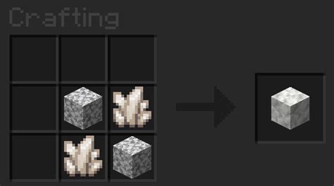 Craftable Calcite! - Screenshots - Minecraft Customization - CurseForge