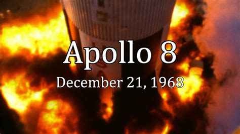 Apollo 8 Launch - YouTube