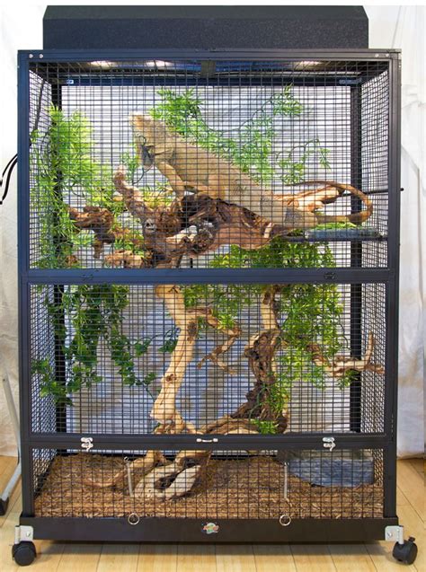 ReptiBreeze® IguanArium® | Green iguana, Bearded dragon, Pet bird cage