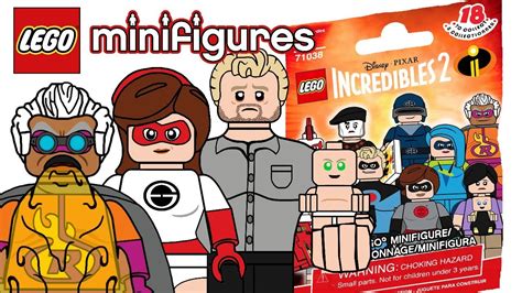 Lego Incredibles Minifigures