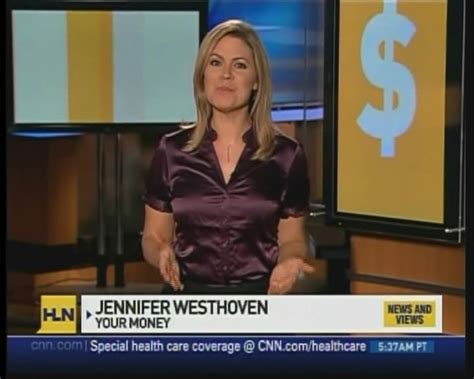 Ladies in Satin Blouses: Jennifer Westhoven (HLN anchor) - maroon satin ...