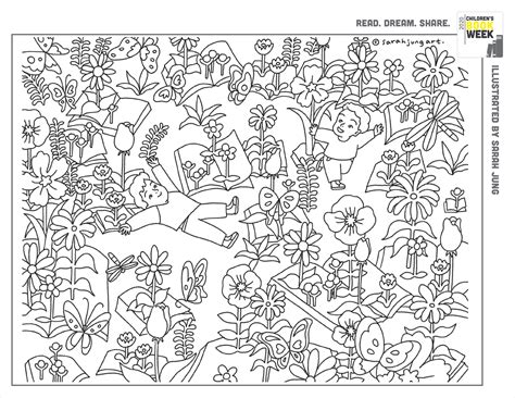 Coloring Book Pages – Every Child a Reader