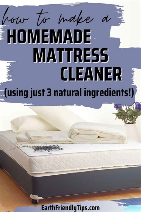 How to Make a DIY Mattress Cleaner - Earth Friendly Tips