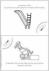 Simple Machines  slope / Inclined Plane coloring Booklet TPT sketch template