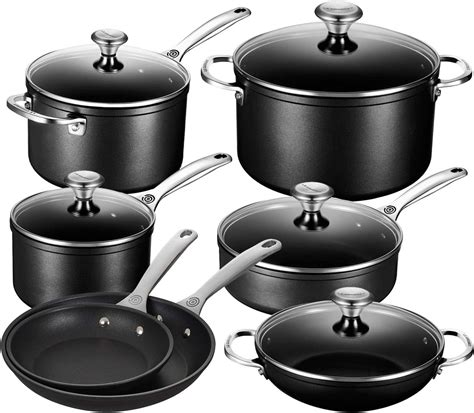 Le Creuset Toughened Nonstick Pro Cookware Set - | Ubuy Romania