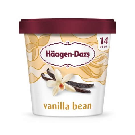 Haagen Dazs® Vanilla Bean Ice Cream Pint, 14 oz - City Market